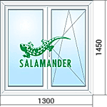 Kuhonnoe okno SALAMANDER